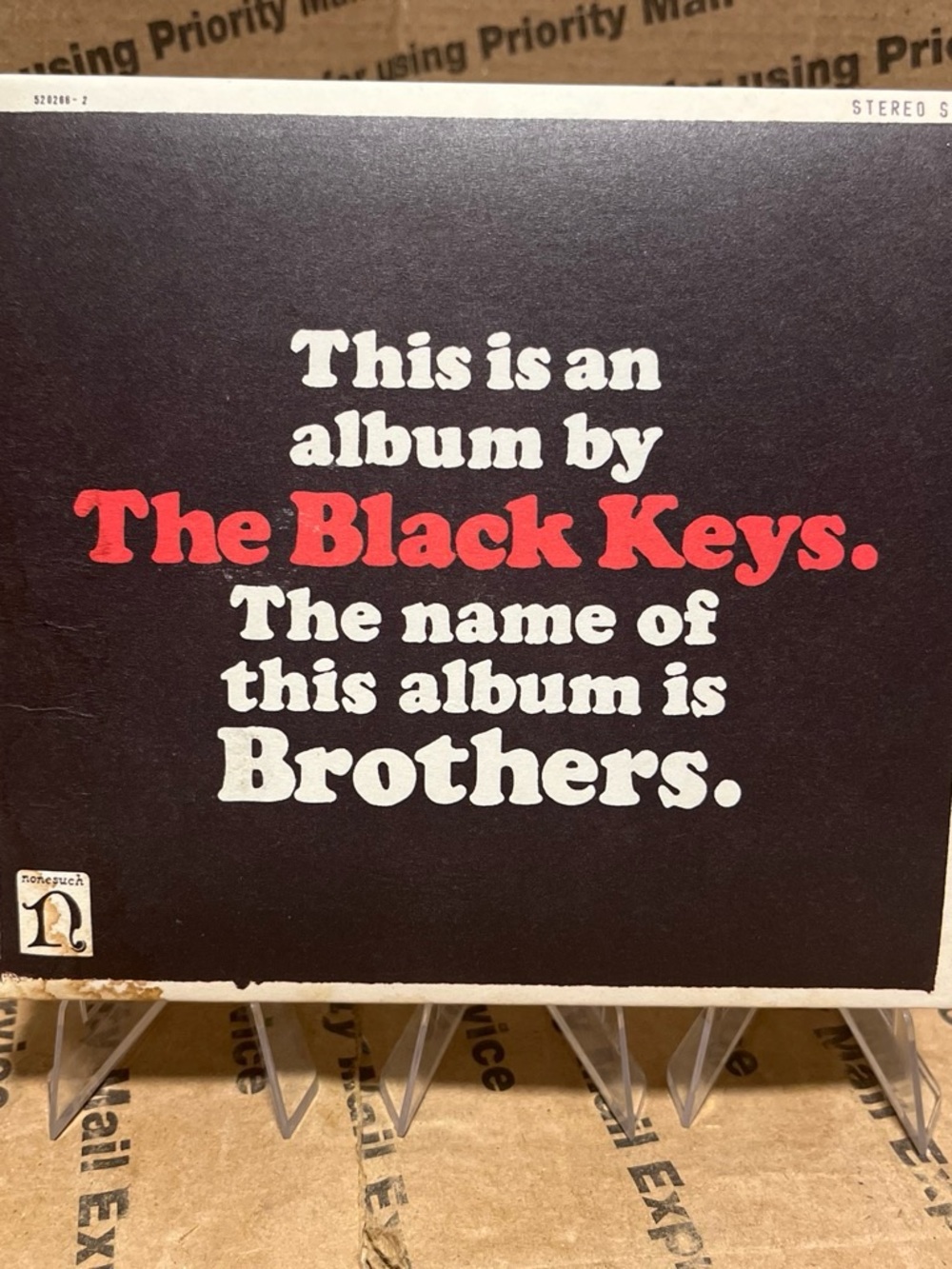 'Brothers' Wall Art Print - Black & Red